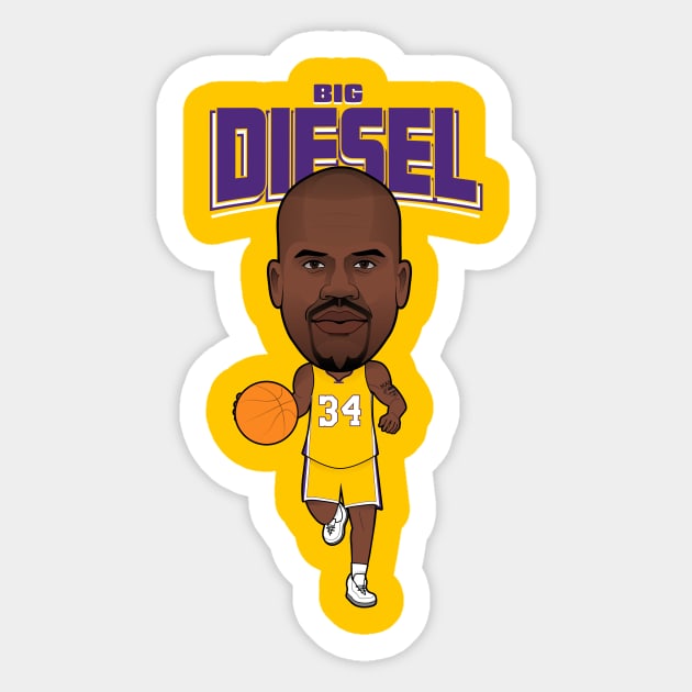 Big Diesel Sticker by dbl_drbbl